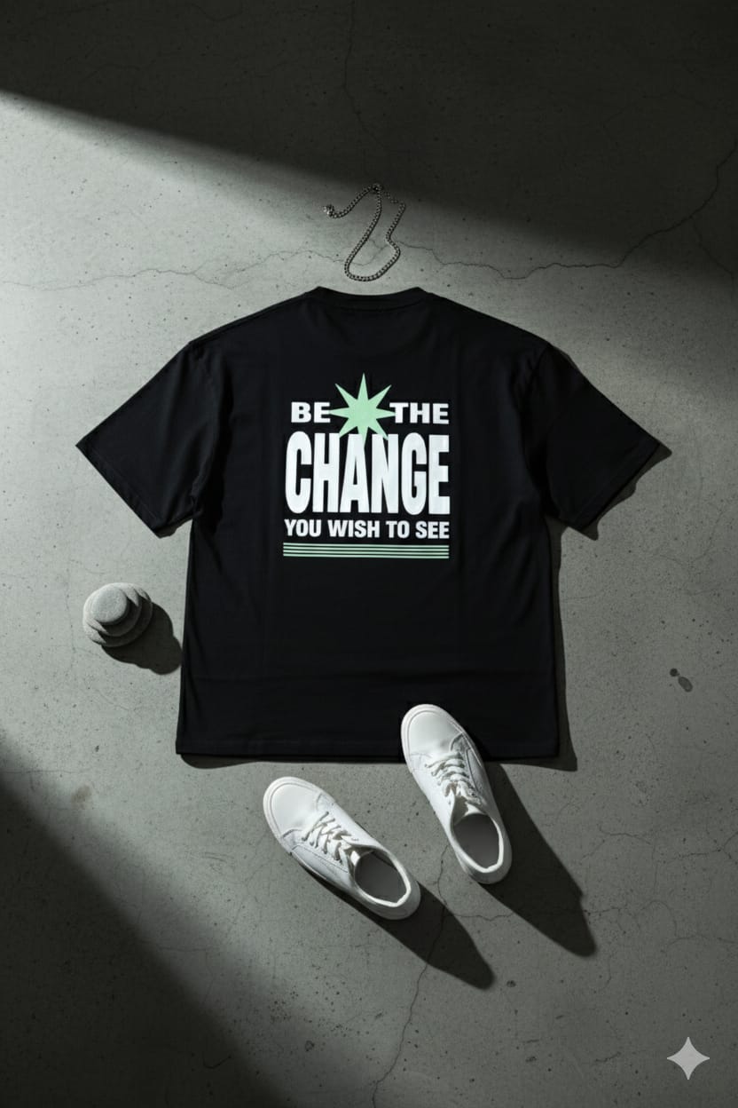 Black Oversized Premium  T-Shirt