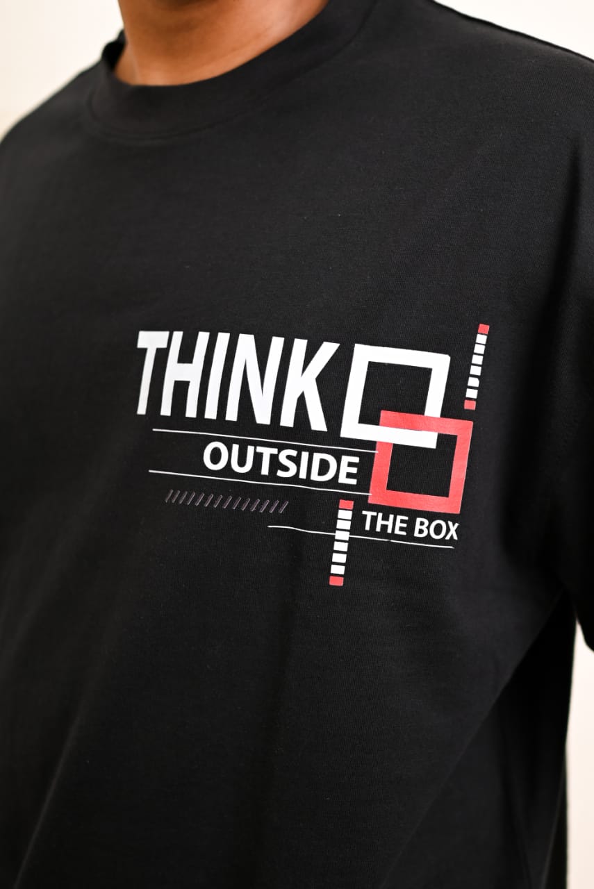 Think Outside the Box Tee | Graphic Streetwear Shirt