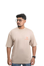 Beige Oversized T-Shirt | Heavyweight Streetwear