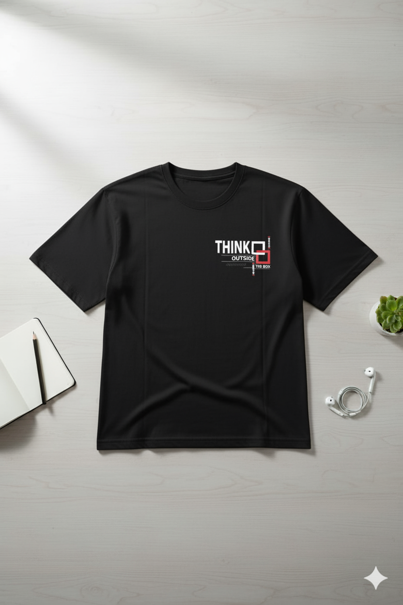 Think Outside the Box Tee | Graphic Streetwear Shirt