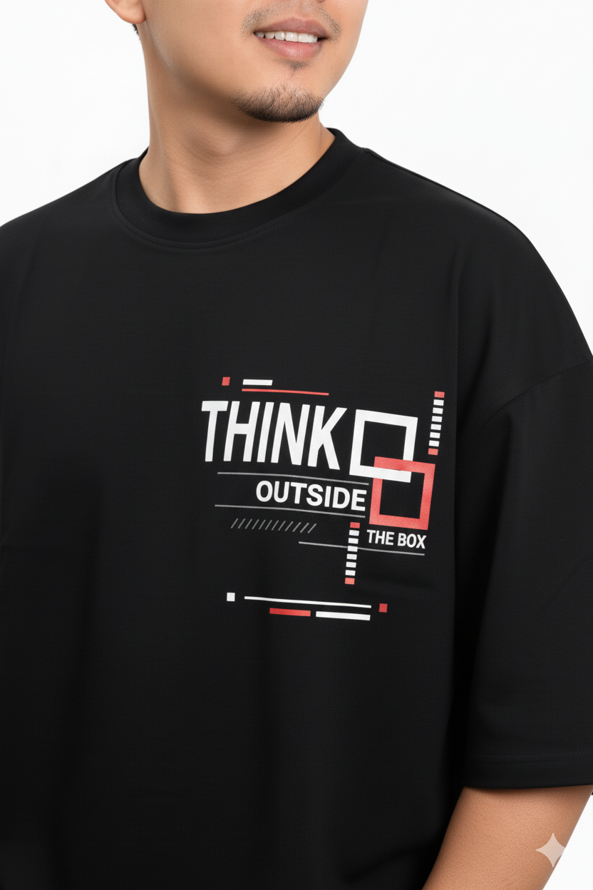 Think Outside the Box Tee | Graphic Streetwear Shirt