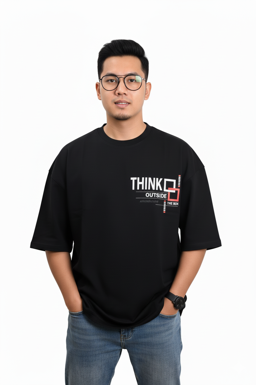 Think Outside the Box Tee | Graphic Streetwear Shirt