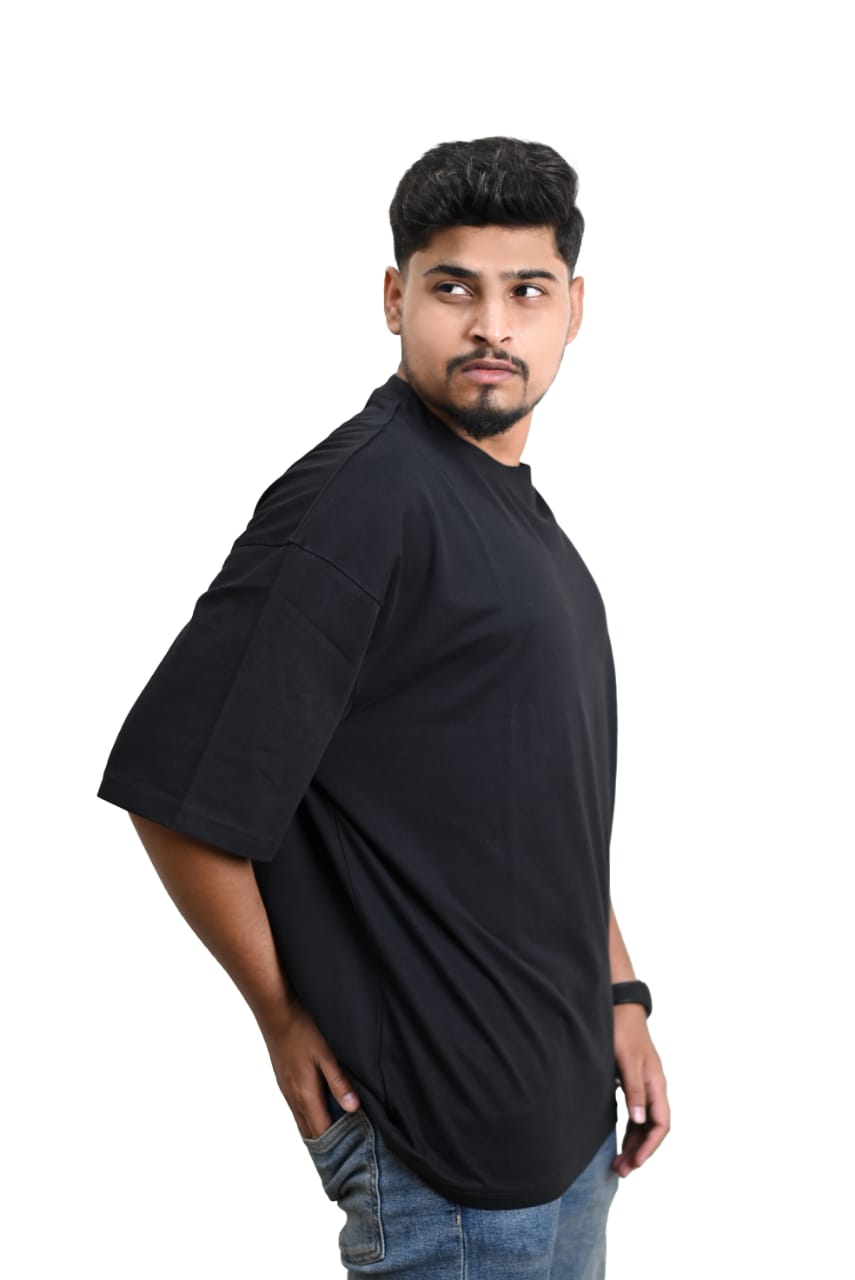 Black Oversized Premium T-Shirt - My Store